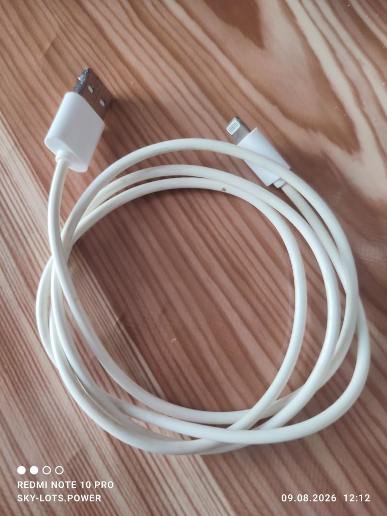 Кабель USB - A- Lighting. Уцінка - фото фото фото 4