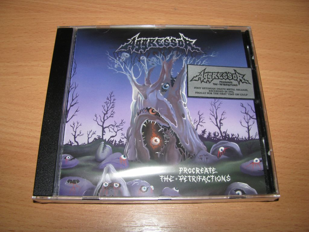AGGRESSOR - Procreate The Petrifactions    (2012 Roundsound 1st press) - фото фото фото 0
