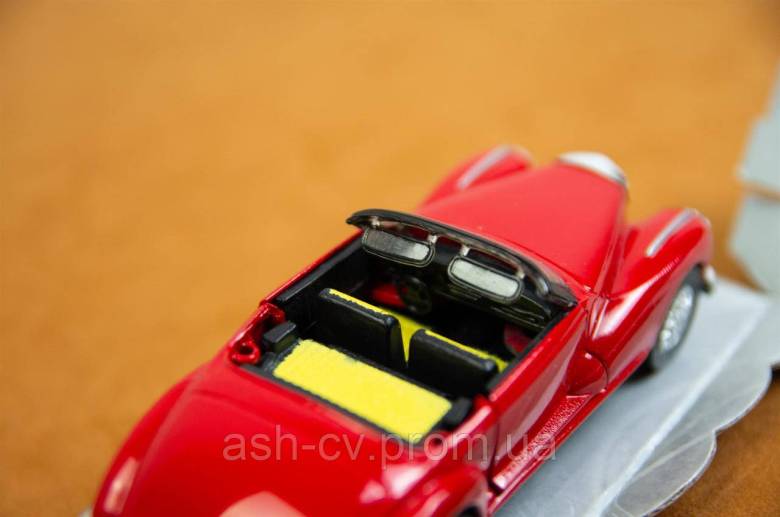 Модель авто, колекційна, Die-Cast Retro Car Red - фото фото фото 4