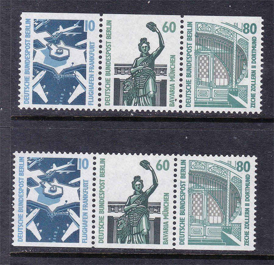 Германия Берлин 1987 г MNH - б/з сторона - фото фото фото 0