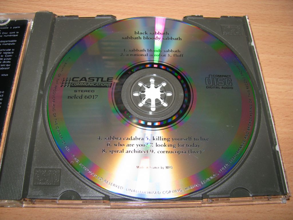 BLACK SABBATH - Sabbath Bloody Sabbath    (1986 Castle 1st press France) - фото фото фото 2
