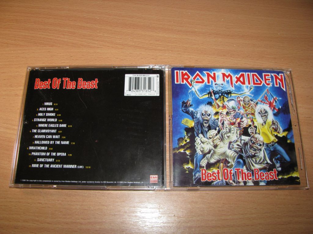 IRON MAIDEN - Best Of The Beast  (1996 EMI) - фото фото фото 0