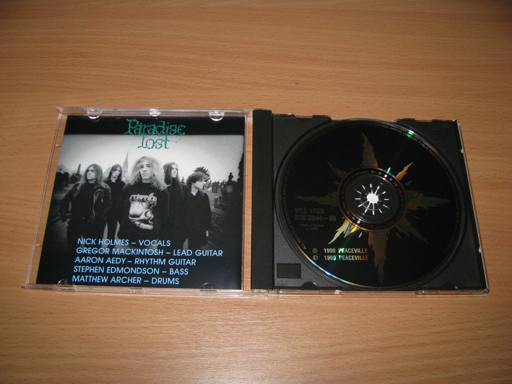 PARADISE LOST - Lost Paradise     (1990 Peaceville UK 1st press) - фото фото фото 1