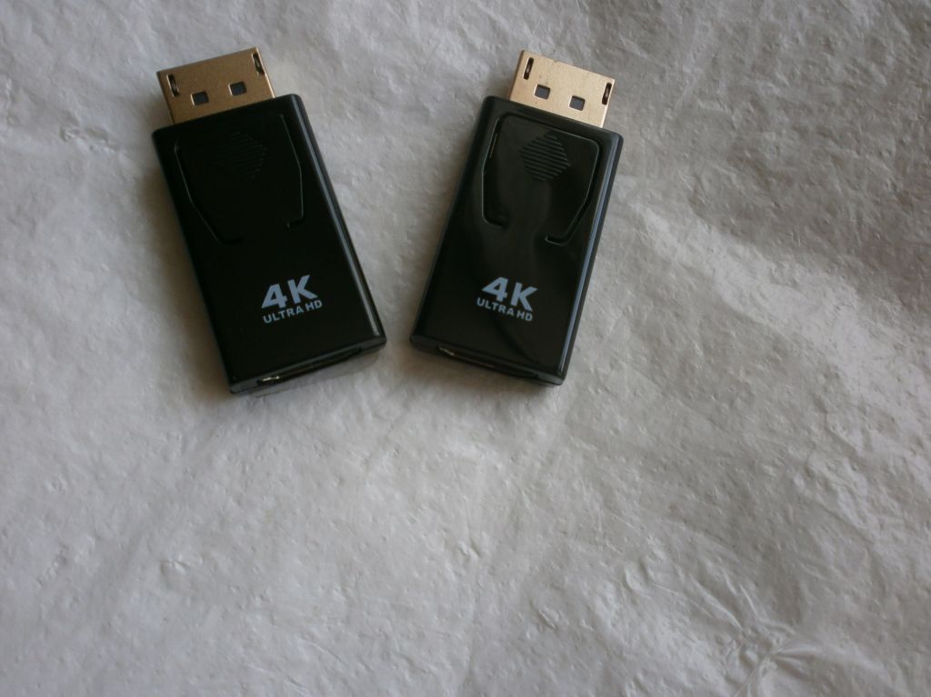 Адаптер DisplayPort  (DP) на HDMI  (HDTV) 4K Ultra HD Папа-Мама Новий - фото фото фото 0