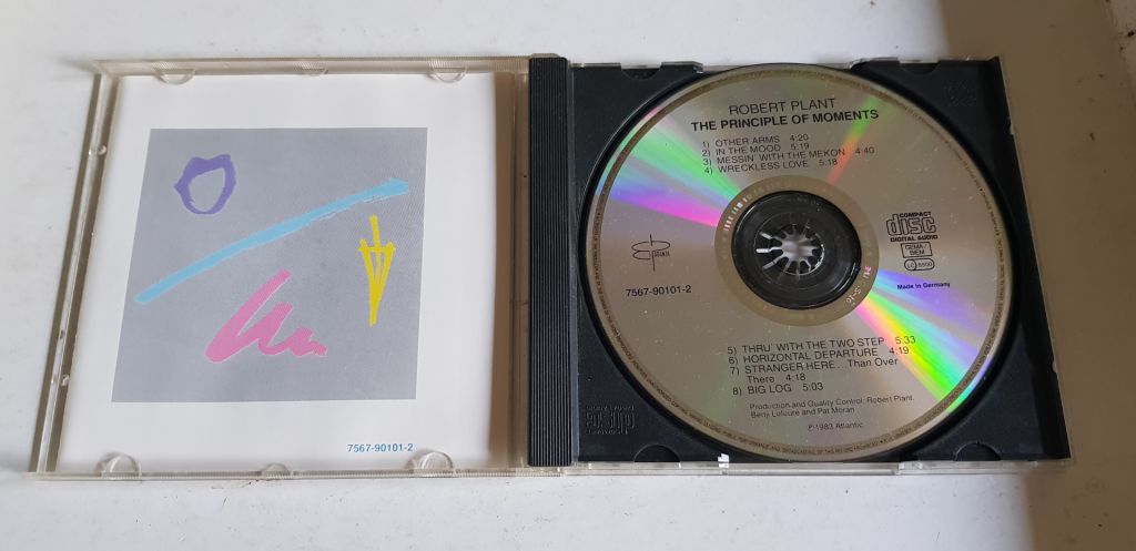 Robert Plant The Principle Of Moments CD фірмовий - фото фото фото 2