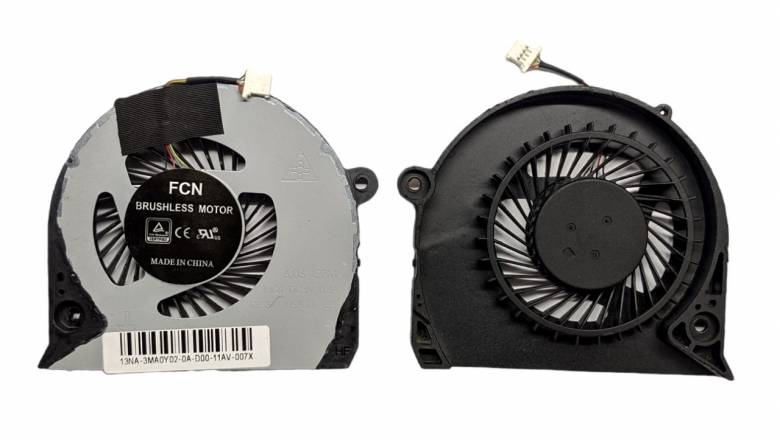 Вентилятор Кулер DELL Inspiron 15-7000 7577 7588 DFS541105FC0T DFS541105FCOT GPU - фото фото фото 0