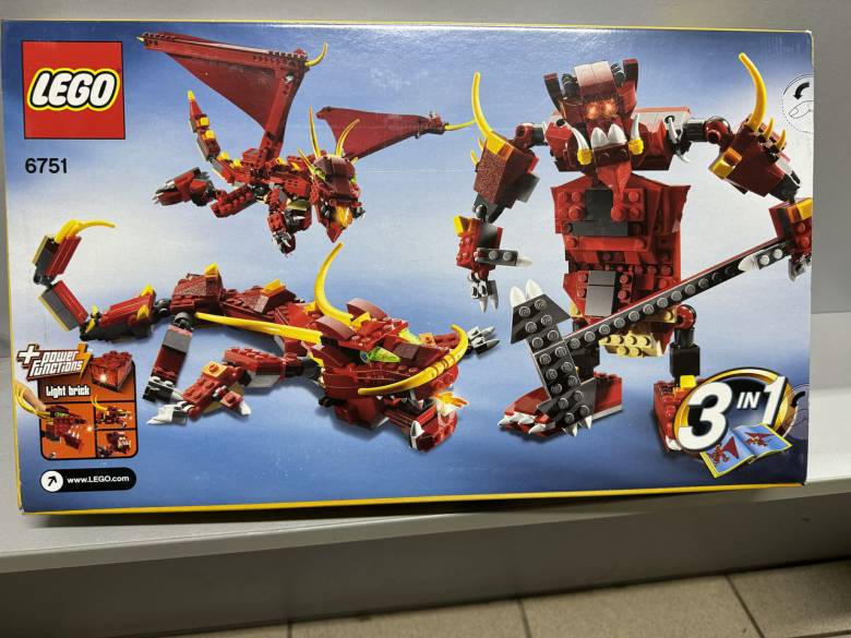 Конструктор LEGO Creator Вогняна легенда (6751) - фото фото фото 1