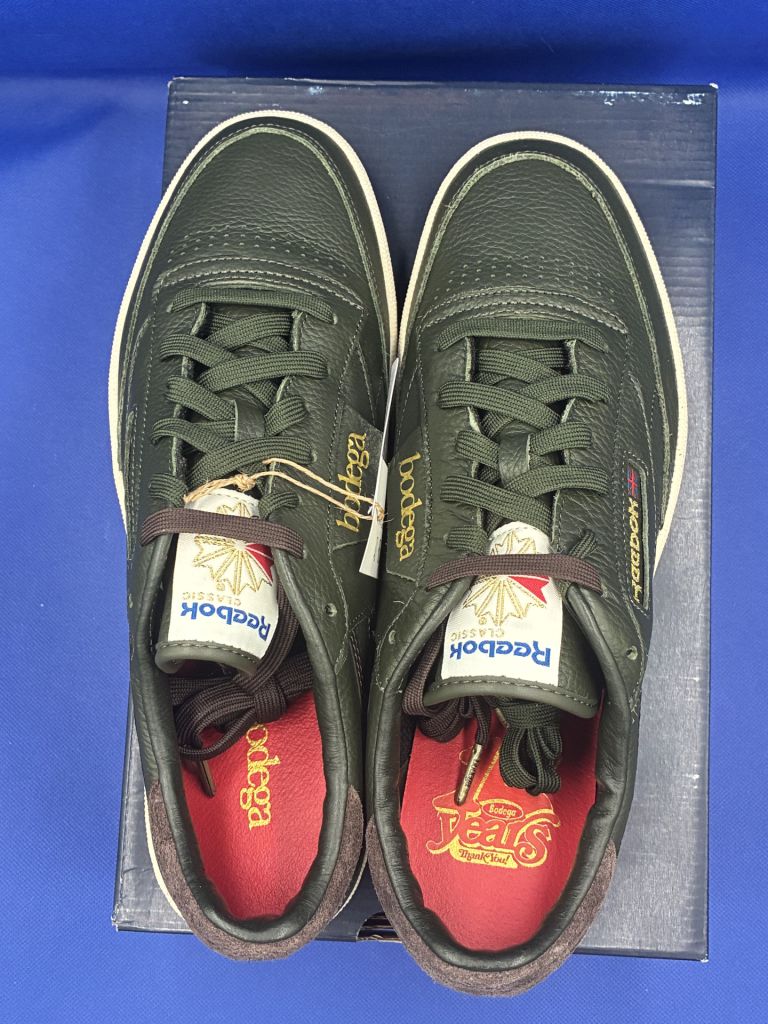 Кроссовки Reebok Club C 85 x Bodega H03355 - фото фото фото 6