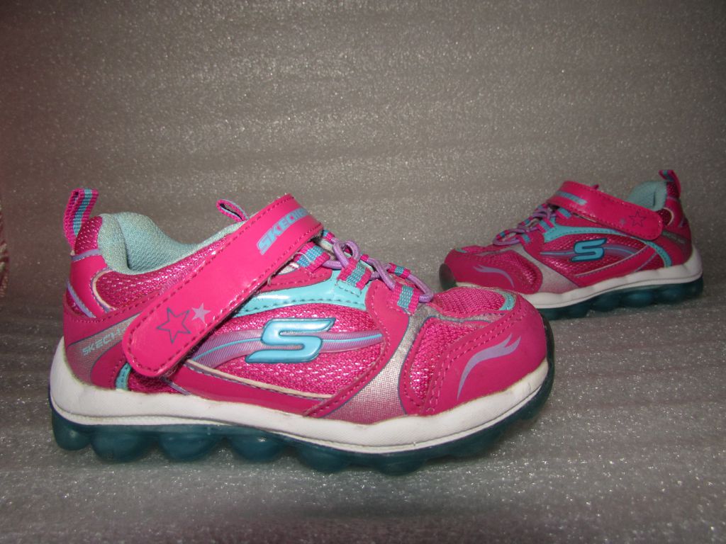 КРОССОВКИ КОЖА+ТЕКСТИЛЬ~SKECHERS~ОРИГИНАЛ  ВЬЕТНАМ р 23 - фото фото фото 2