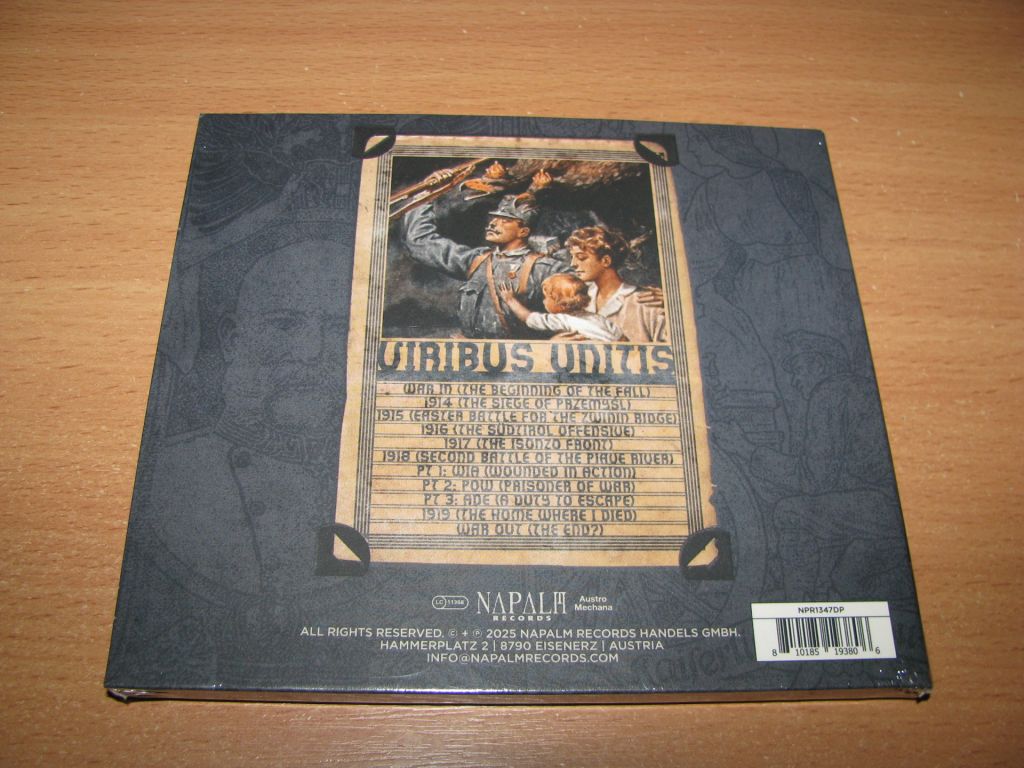 1914 - Viribus Unitis  (2025 Napalm Records DIGIPACK) - фото фото фото 1