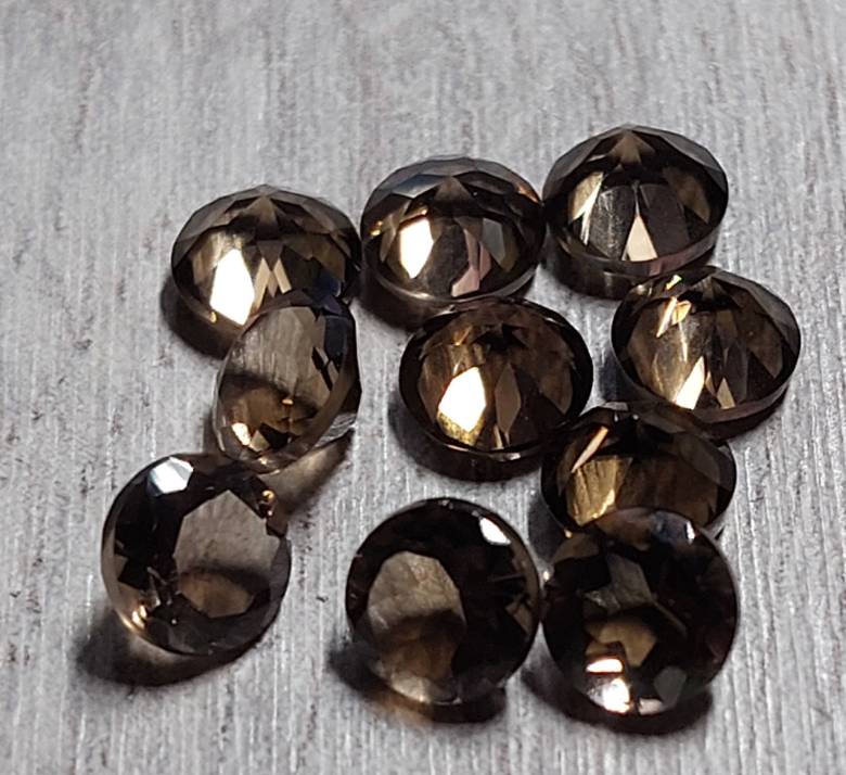 Дымчатый кварц 6 mm - фото фото фото 3