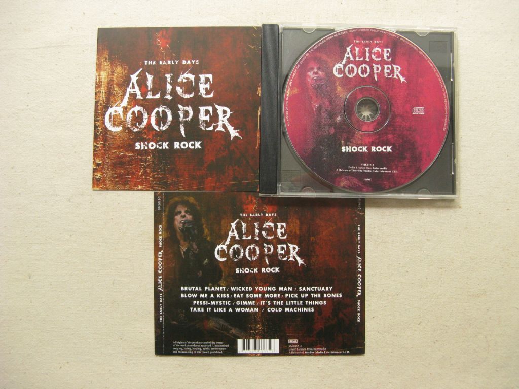 CD Alice Cooper. The Early Days: Shock Rock. 2011. - фото фото фото 3