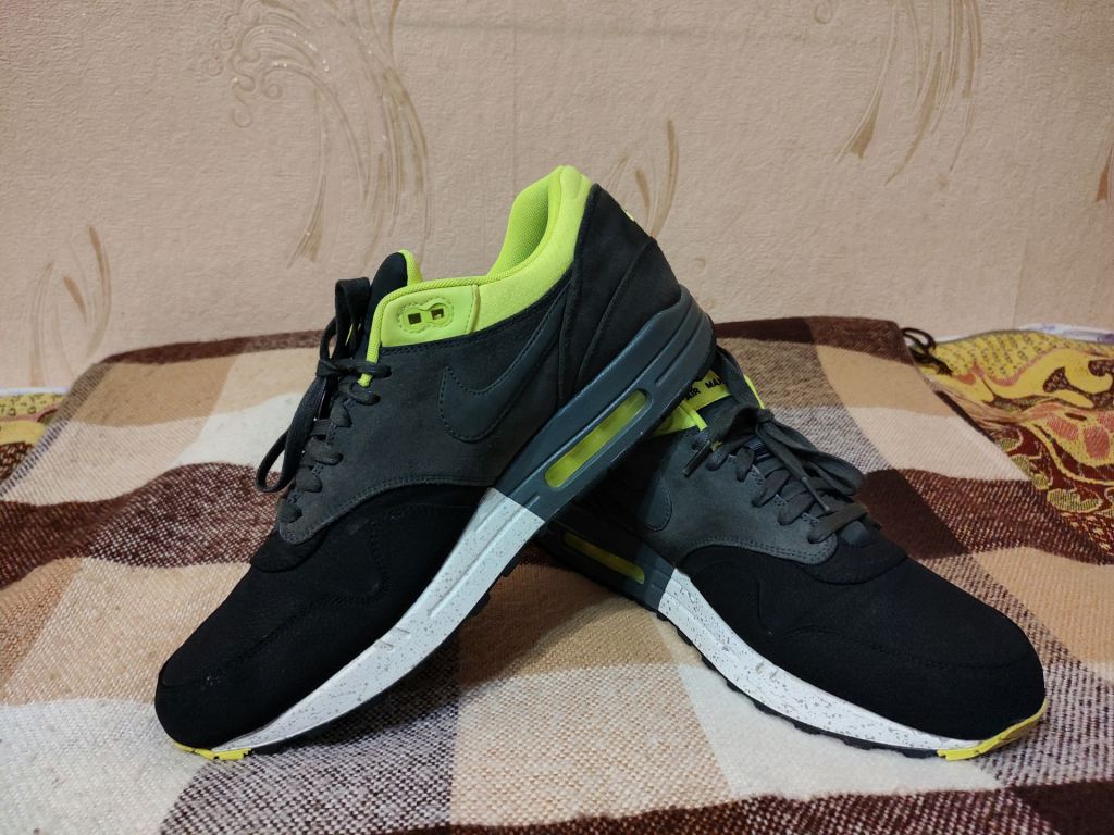 Кросівки Nike Air Max 1 Split Black Volt - фото фото фото 1