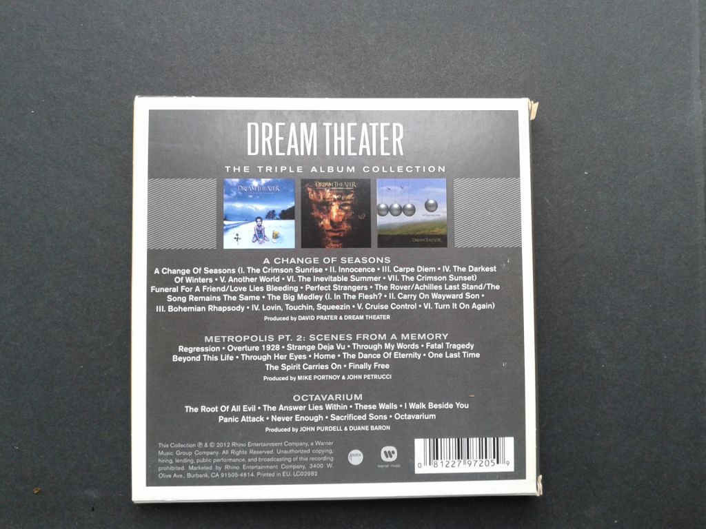 Dream Theater - The Triple Album Collection  (3CD) - фото фото фото 1