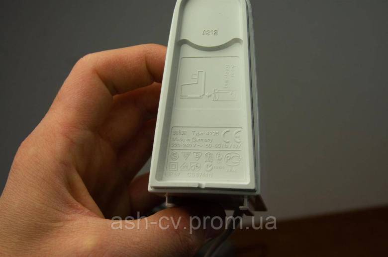 Зарядний пристрій для зубної щітки Braun (4728) - фото фото фото 3