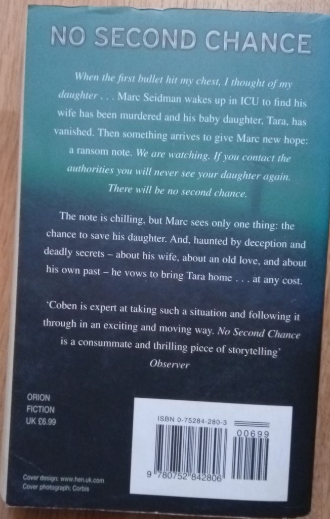 No Second Chance Harlan Coben English на Английском книга - фото фото фото 2