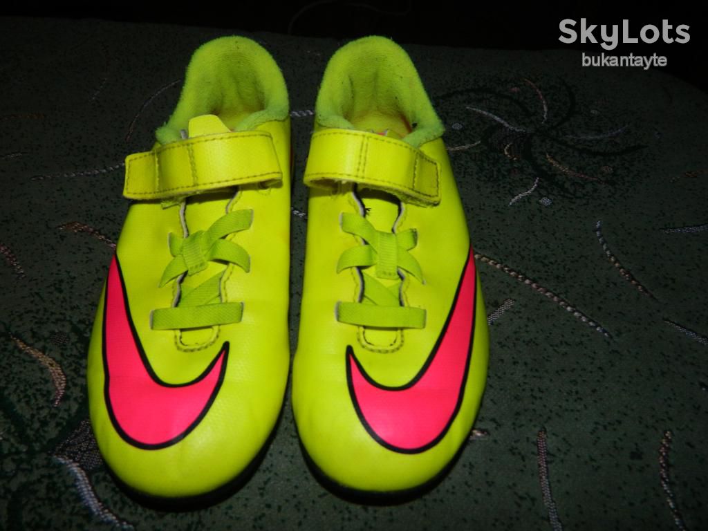 Копочки (бутсы) Nike Mercurial (оригинал) размер-31 стелька- 19см - фото фото фото 3