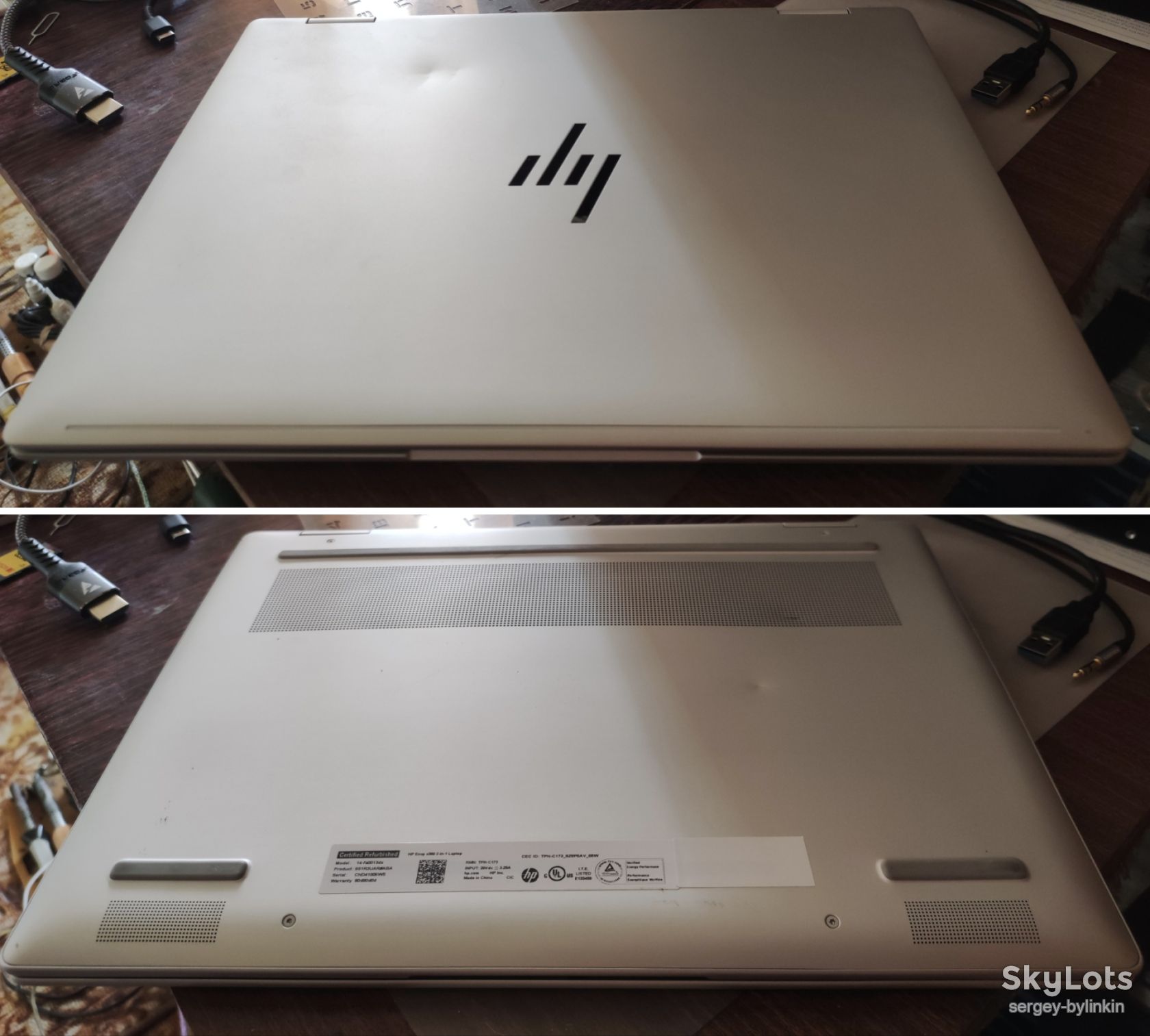 HP Envy X360. Ryzen 5, 8640hs/ 16 ddr5/ 256 M2/  14 IPS touch - фото фото фото 2