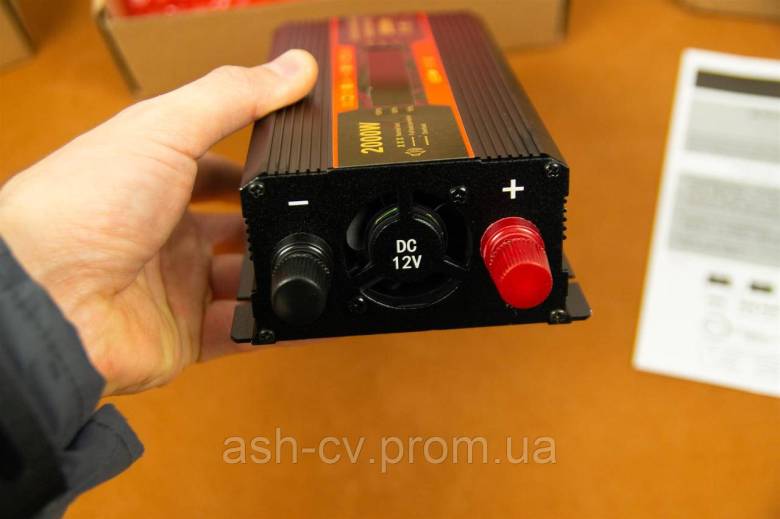 Інвертор, 12V, 220V, Sine Wave, Inverter, 550W - фото фото фото 7