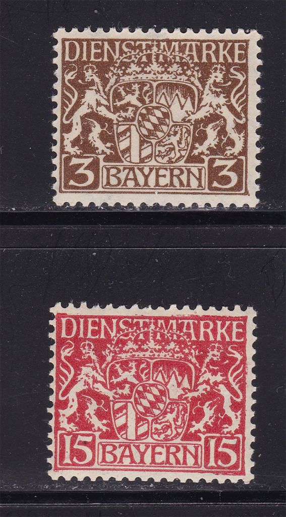 Германия . Бавария / Bayern  1916  г  MNH - - фото фото фото 0