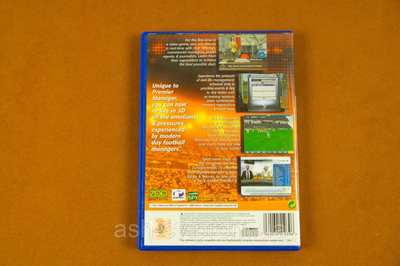 Диск Playstation 2 - Premier Manager - фото фото фото 2