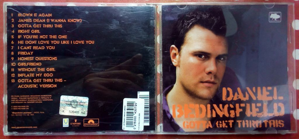 Daniel Bedingfield - Gotta Get Thru This 2002 - фото фото фото 0
