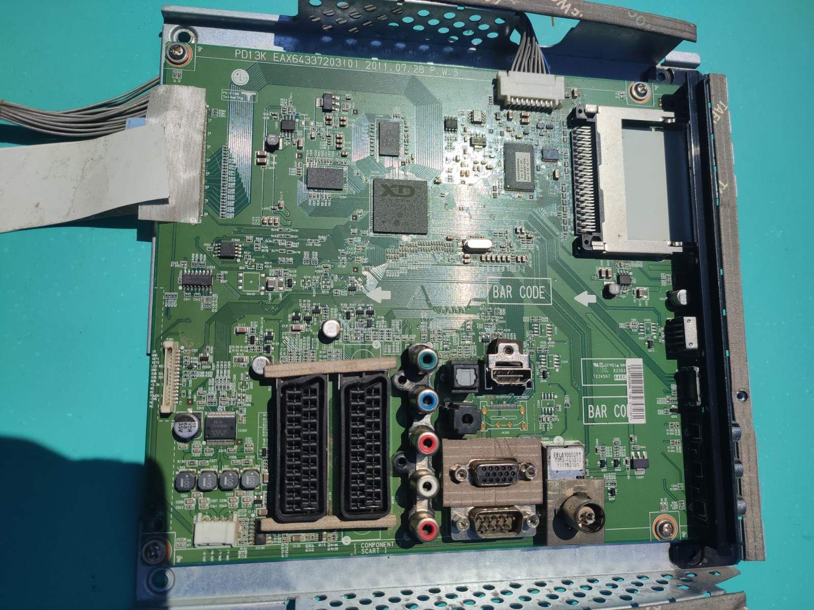 Main Board PD13K EAX64337203 (0)  TV-LG 42PT351 - фото фото фото 0