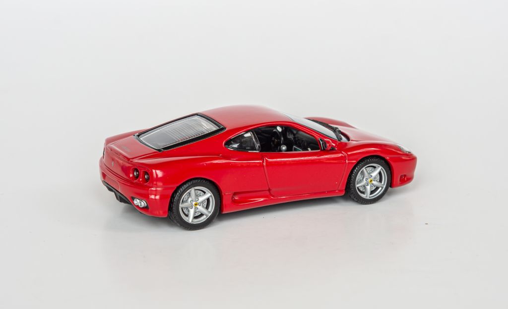1:43 Ferrari 360 Modena 1999 red, HotWeels #23901 - фото фото фото 4