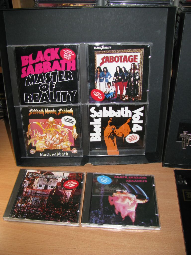 BLACK SABBATH - The CD Collection  (1988 Castle 6CD BOX) Ozzy - фото фото фото 12
