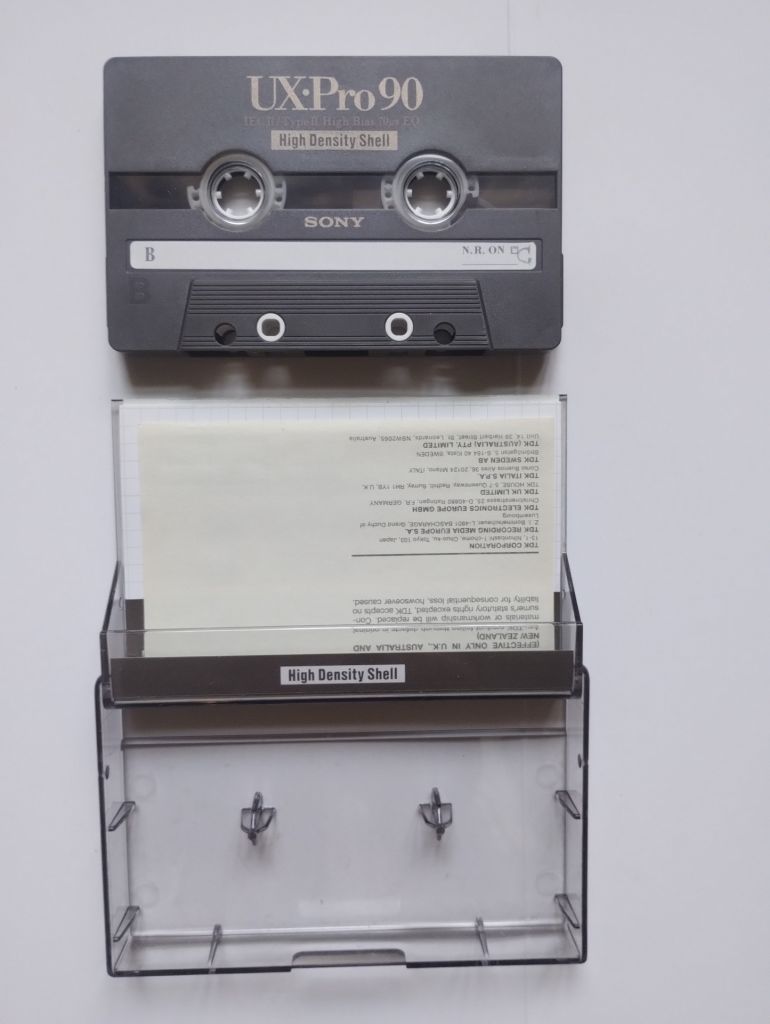 Аудиокассета Sony UX Pro 90 - фото фото фото 0