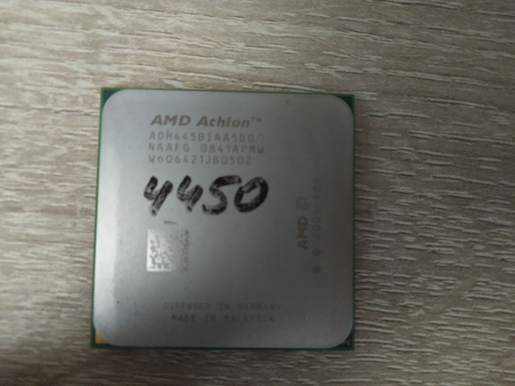 Процессор  AMD Athlon X2 4450B - ADH445BIAA5DO, 2300 Mhz,ѕАМ2   (аналог 5200+) - фото фото фото 0