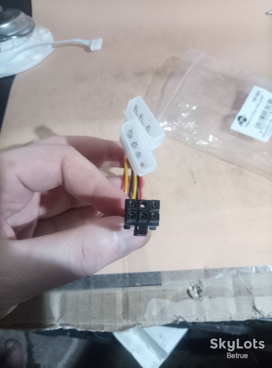 Кабель Живлення Atcom 2× Molex to PCIe 6-pin для Відеокарти 0.15 м   (20018) - фото фото фото 3