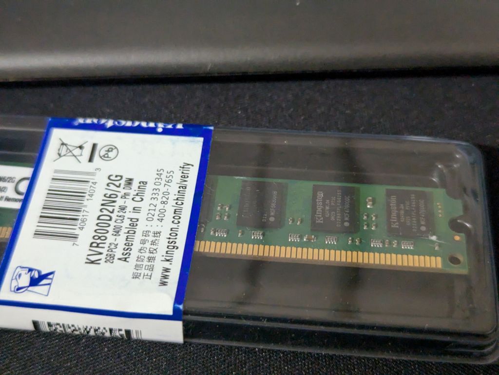 Kingston DDR2 2GB 800MHz PC2-6400 DDR2 DDRII ДДР2 ОЗУ RAM 2ГБ - фото фото фото 1