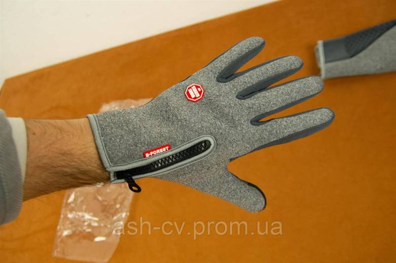 Рукавички, Unisex, Winter, Thermal, Warm, Grey, L - фото фото фото 7