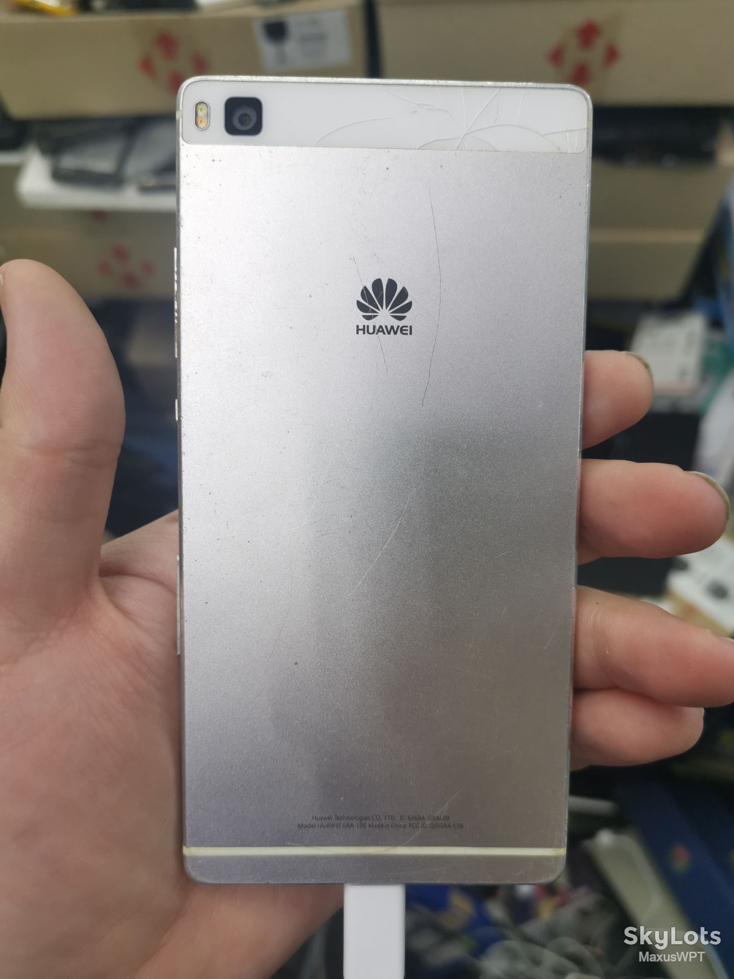 #304 Sklad Huawei P8 gra-l09 silver - фото фото фото 1