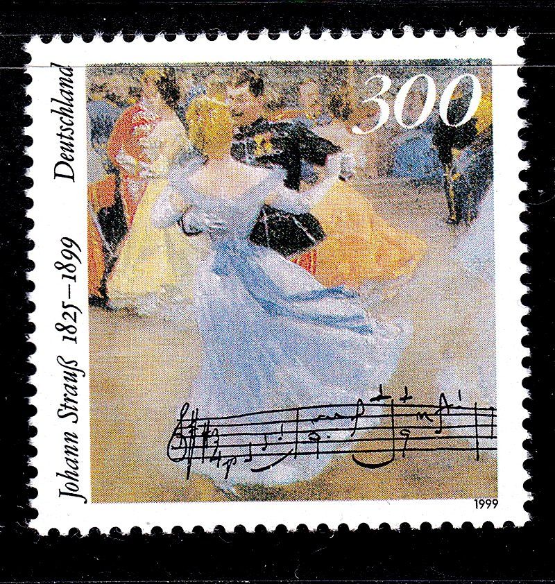 Германия  ФРГ 1999 г  MNH - ИСКУССТВО - фото фото фото 0
