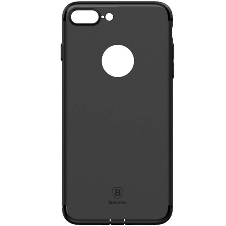 Чехол Baseus для iPhone 8 Plus/7 Plus Simple Solid Black (ARAPIPH7P-MS01) - фото фото фото 0