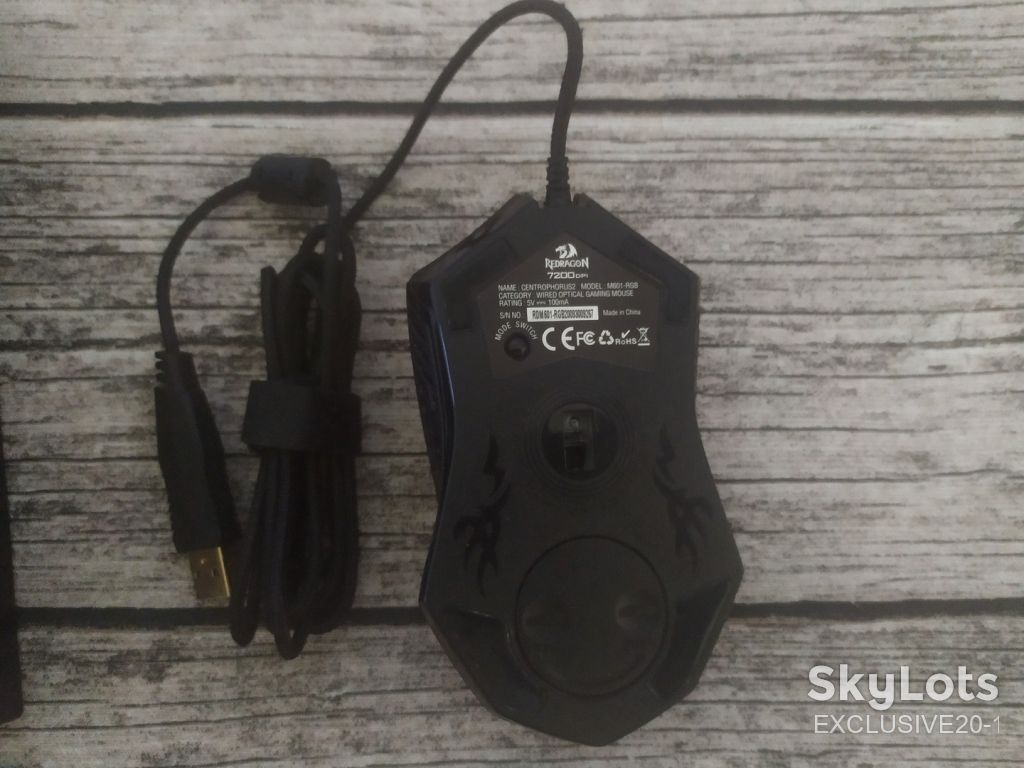 Игровая мышка Redragon Centrophorus 2 . Рабочая ! - фото фото фото 3