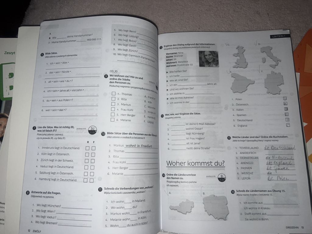 Робочі зошити для вивчення німецької мови - фото фото фото 3
