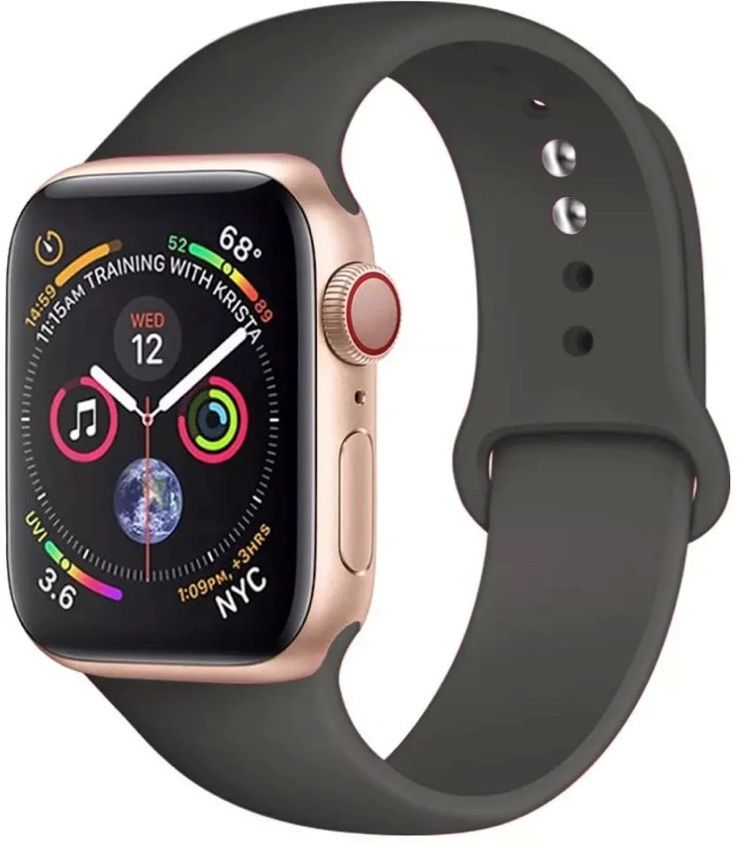 Силиконовый браслет для Apple Watch 38mm / 40mm #34 - фото фото фото 0