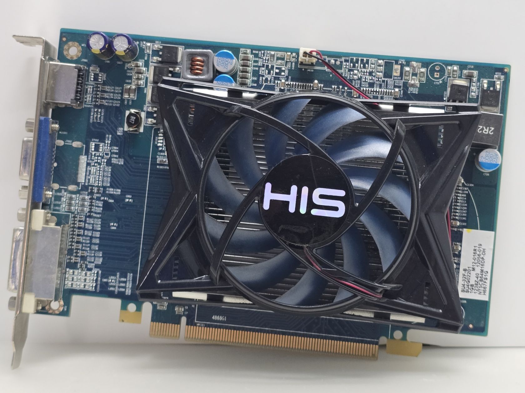 Видеокарта HIS Radeon HD 6670 1GB   (1GB,GDDR5,128 Bit,HDMI,PCI-Ex,Б/у) - фото фото фото 0