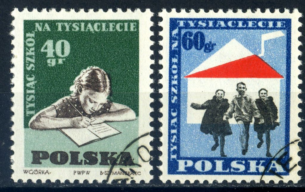 Польша. Дети  (серия) 1959 г. - фото фото фото 0