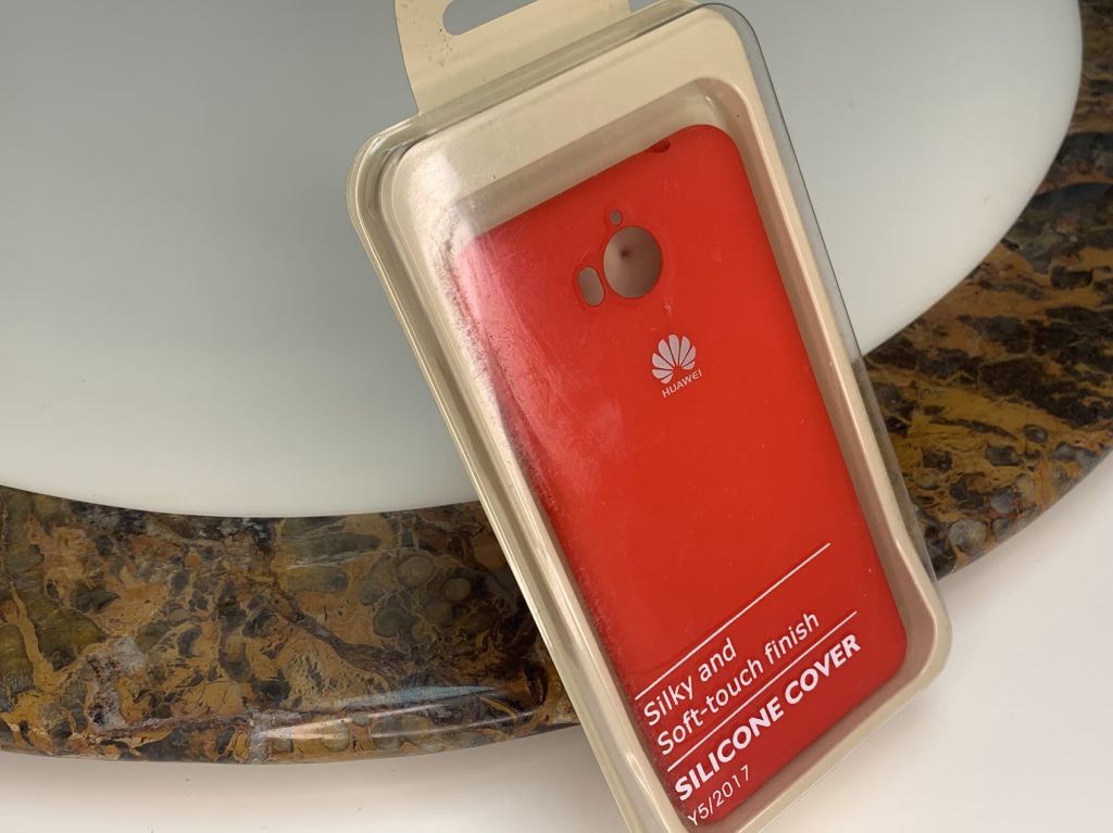 Чохол High-end Siliocon Cover для Huawei Y5 2017 Red - фото фото фото 5