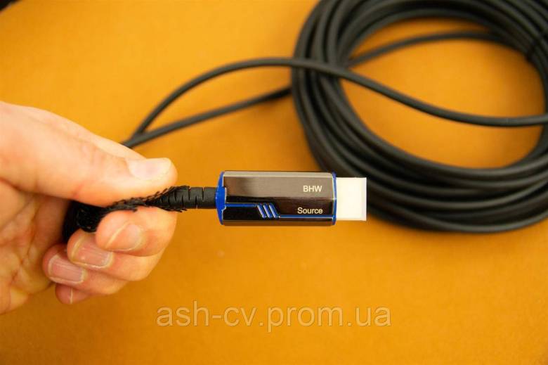 Кабель, HDMI, оптичний, 8K, Fiber Optical Cable, Premium, 10 метрів - фото фото фото 9