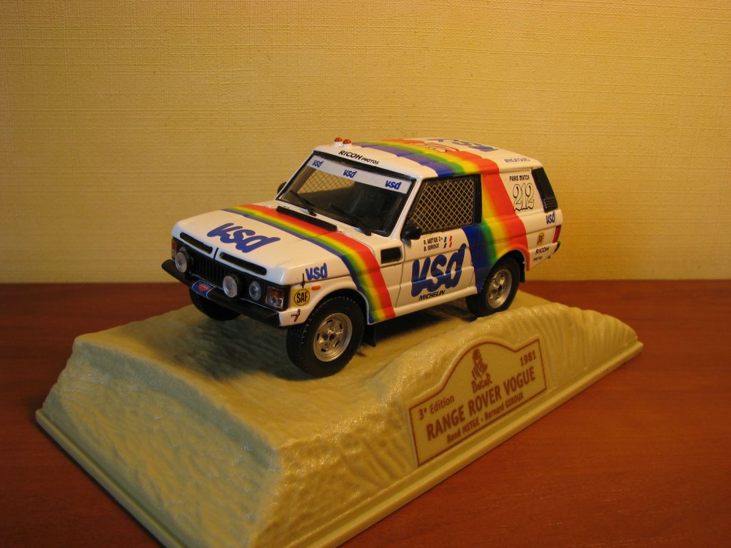 Range Rover Vogue Dakar 1981 1:43 - фото фото фото 0