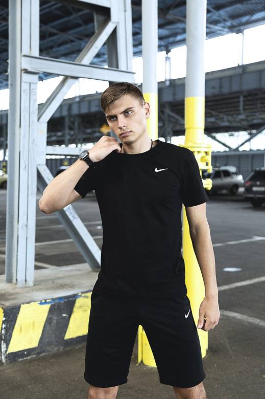 Футболка Nike чорна - фото фото фото 4