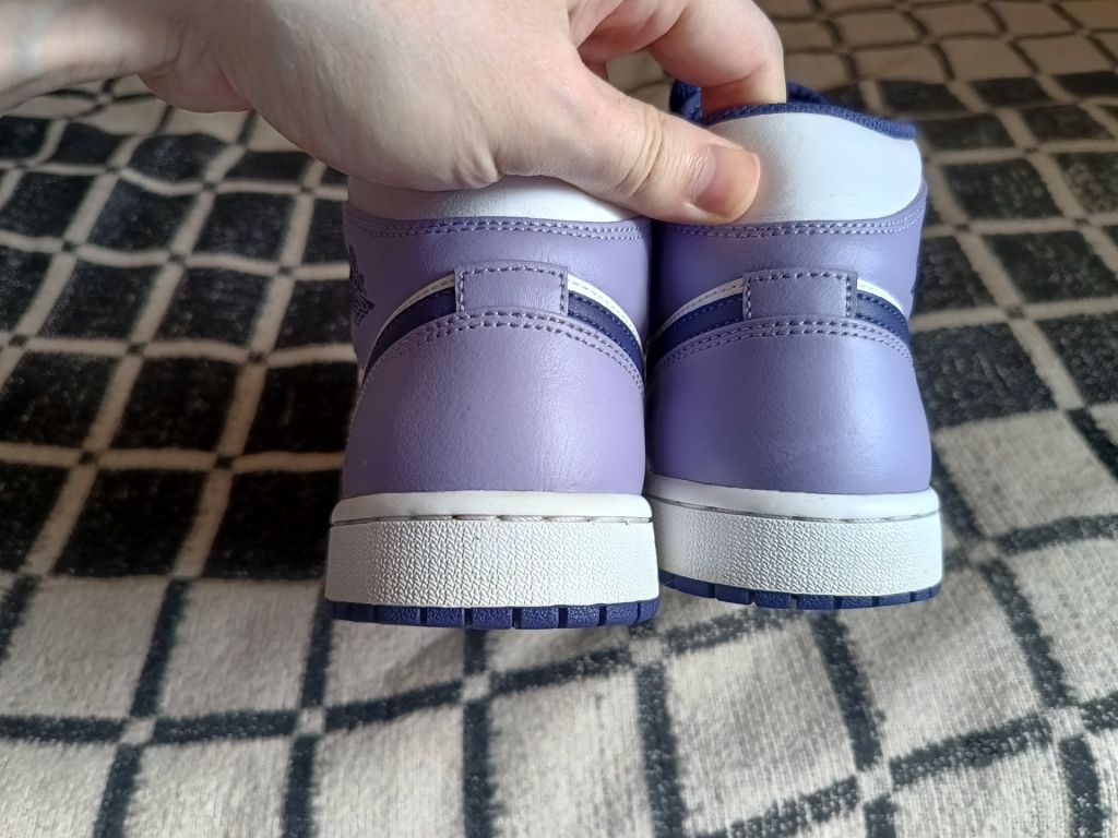 Кросівки Jordan 1 Mid Blueberry - фото фото фото 4