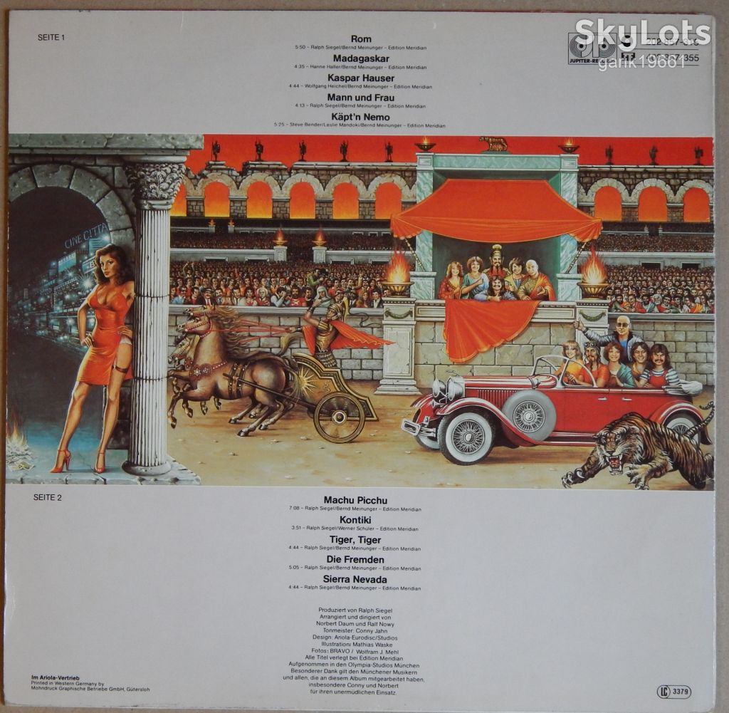 Dschinghis Khan – Viva  (Jupiter Records – 202 857, Germany) EX+/NM- - фото фото фото 1