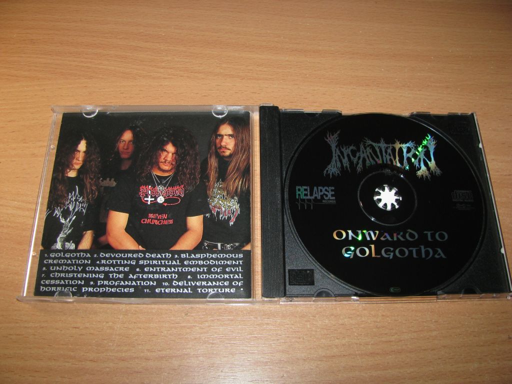 INCANTATION - Onward To Golgotha    (1992 Relapse USA) - фото фото фото 2