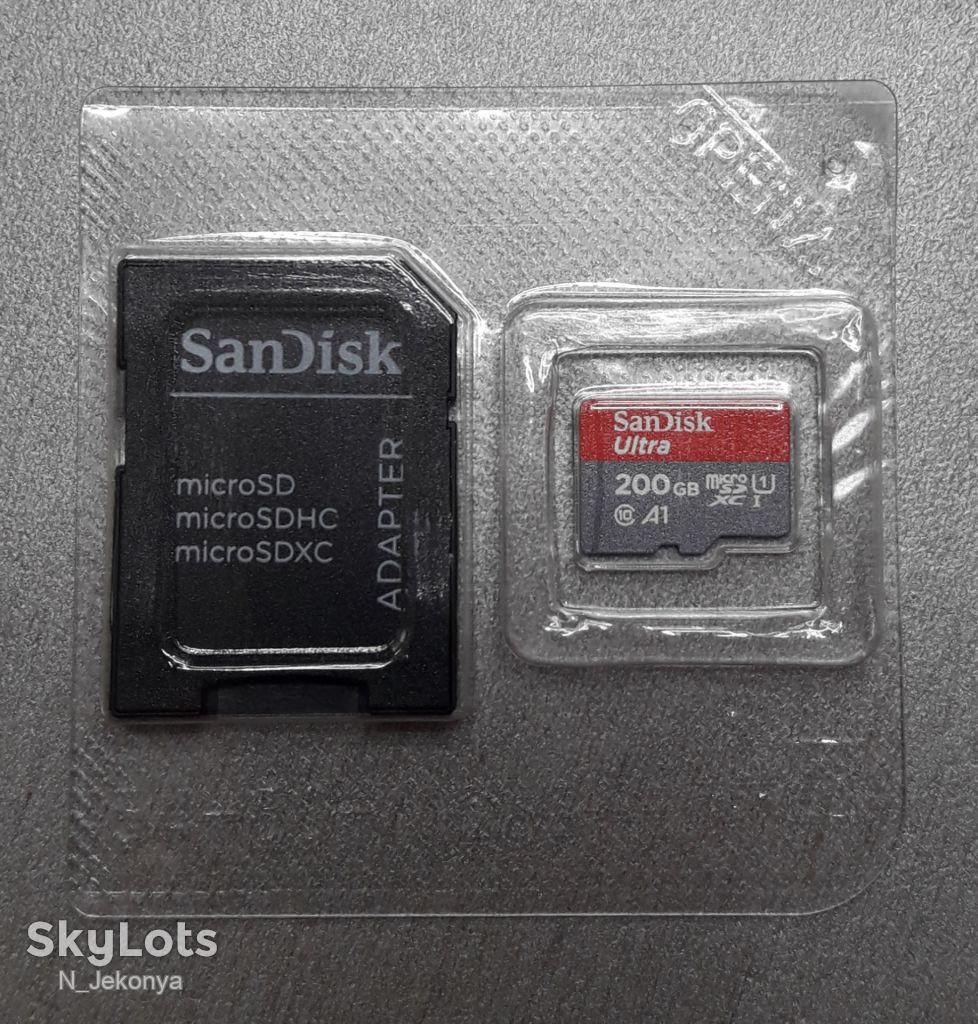 Карта памяти SanDisk Ultra microSDXC 200Gb UHS-I - фото фото фото 2